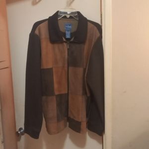 Large faconnable jacket multi-color